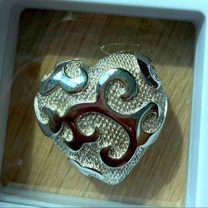 Ysl heart pin / brooch.